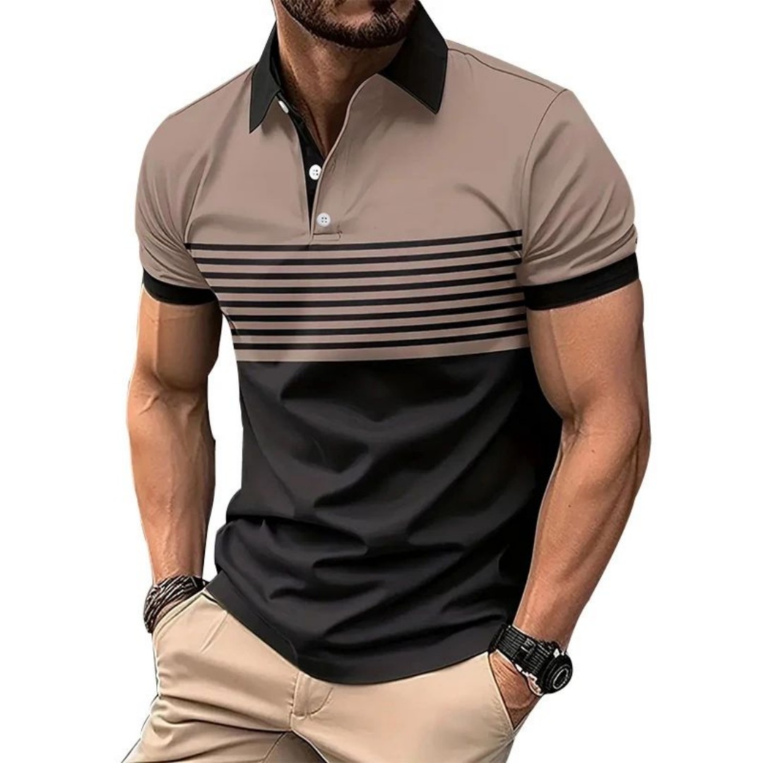 قميص بولو رجالي جديد لصيف 2025 - مراجعة Street Fashion Men 2025 وسعره